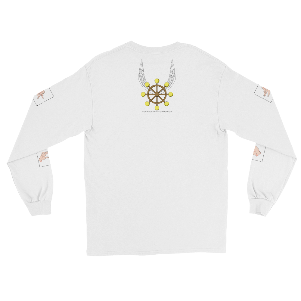 Divine General Long Sleeve T-Shirt / Jujutsu Kaisen / White