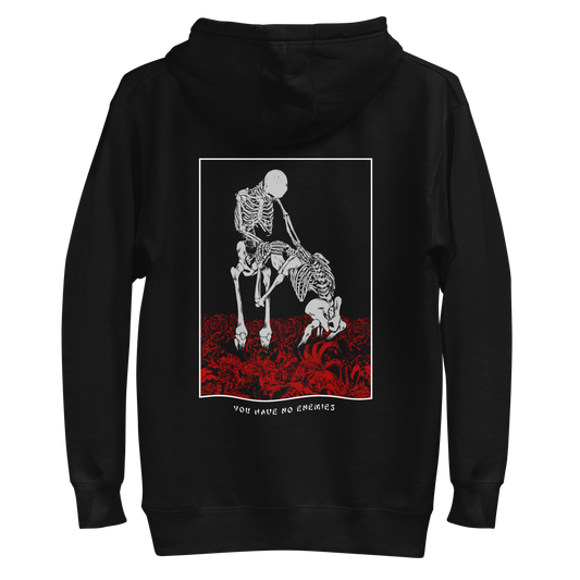 Skeleton "No Enemies" Hoodie / Vinland Saga